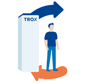 TROX Air purifier - Une distribution d'air sans danger BE