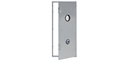 Enkele en dubbele deuren voor ventilatiesystemen, machine- en opslagruimten, filterkamers en luchtbehandelingssystemen